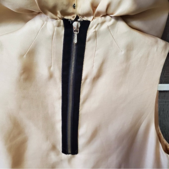 Philip Lim Peach Sleeveless Shift Dress Size 0 - Picture 6 of 11